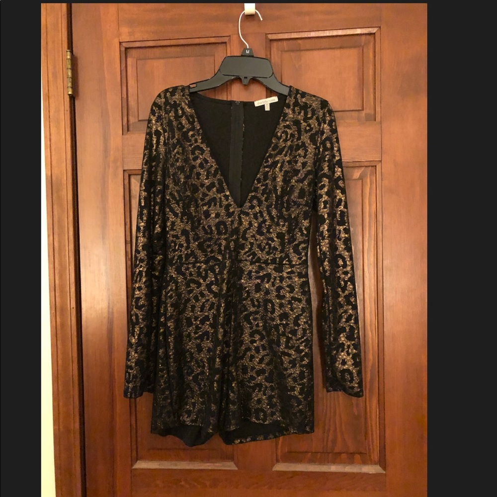 Cheetah romper